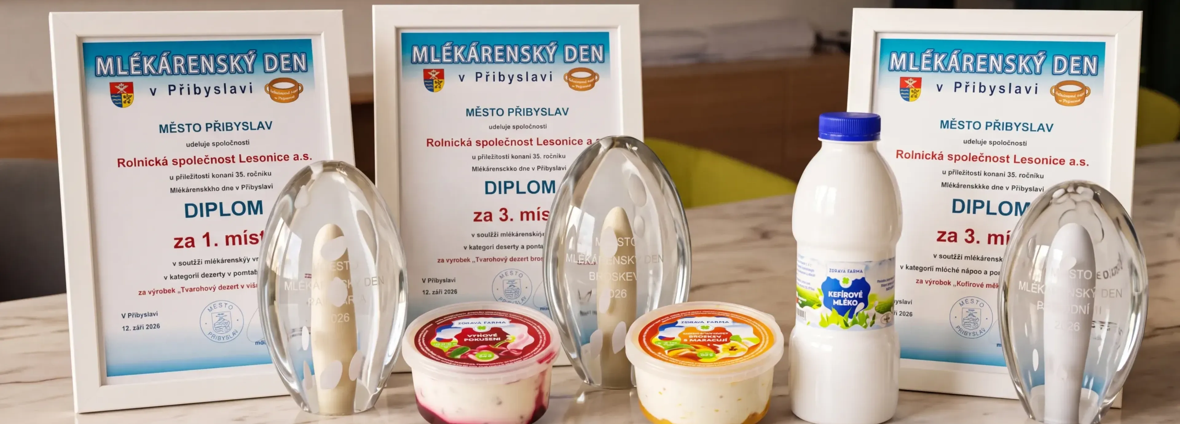 Čtyři skvělá ocenění pro ZDRAVOU FARMU!